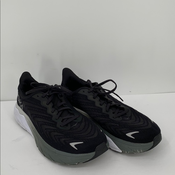 Hoka One One Arahi 6 running shoe sneaker black white mesh J-Frame men 11.5 main image 6